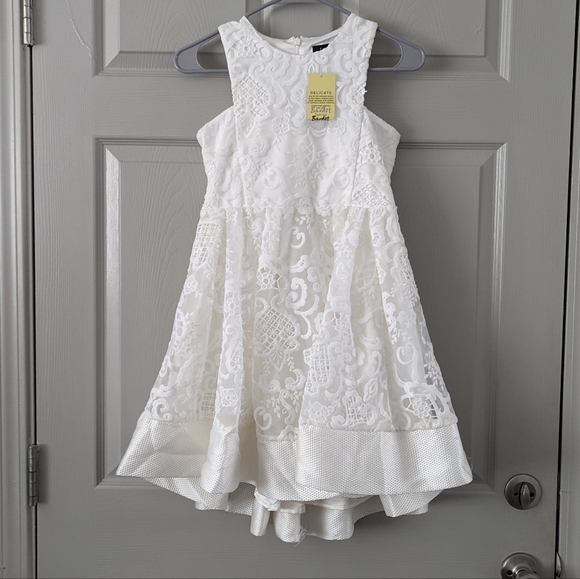 Bardot Junior Sadie Lace Dress- 12 - Picture 1 of 7